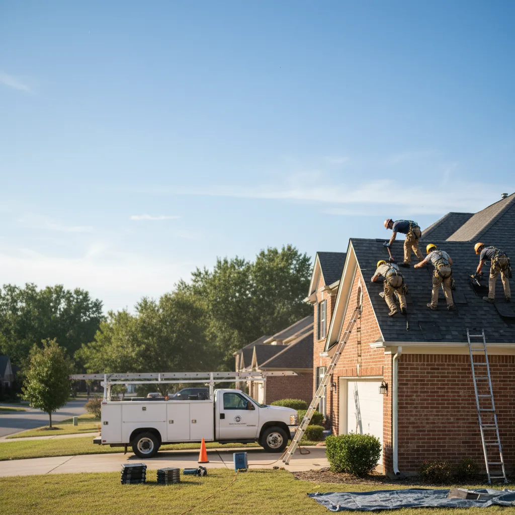 Roof Repair in Ponder